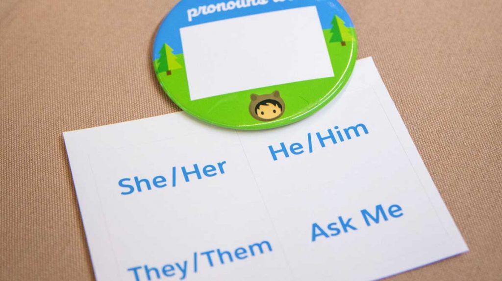 how to address someone using their correct pronouns